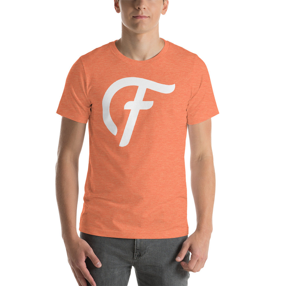 Fatty's F Script T-shirt - Orange