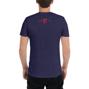 Fatty's Beer Works T-shirt - Navy & Red